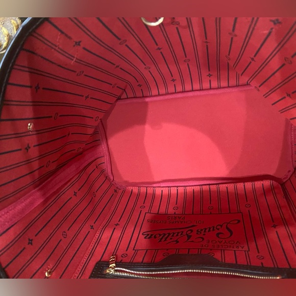 Authentic Pre Loved Louis Vuitton Neverfull MM Damier Ebene - Picture 15 of 16